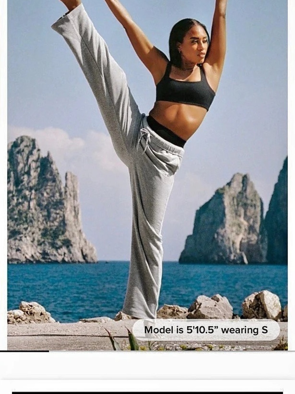 Alo Yoga Accolade Straight Leg Sweatpant Athletic Heather Gray Size XSmall